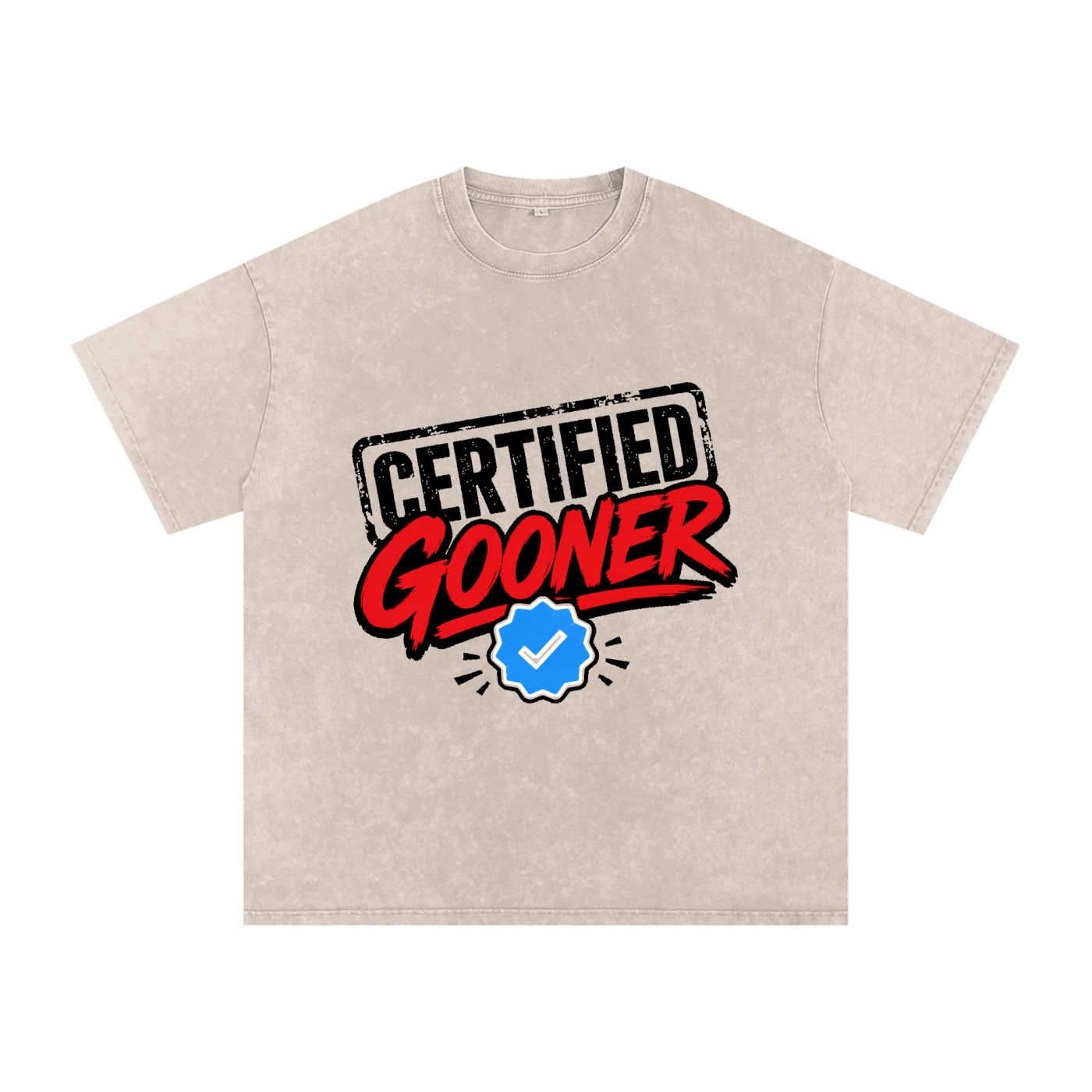 Certified Gooner Washed Tee