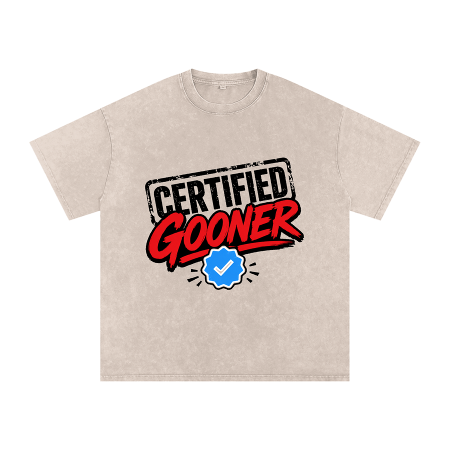 Certified Gooner Washed Tee